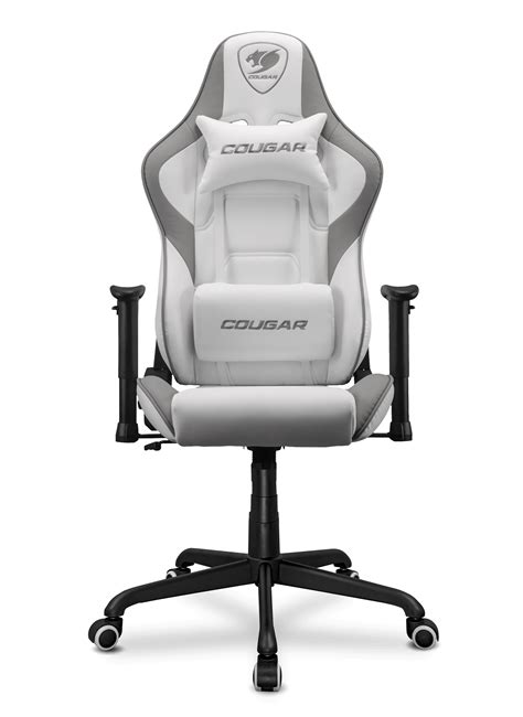 COUGAR Armor Elite White Gaming Chair, with Breathable PVC .